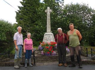 Memorial clean up